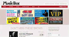 Desktop Screenshot of musicboxcle.com